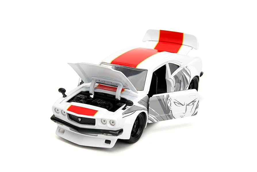 Amazon.com: One Punch Man 1:24 1974 Mazda RX-3 Die-cast Car
